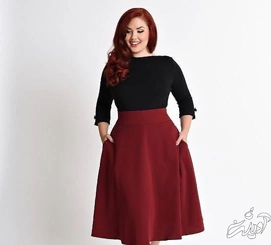 لاغر نشان دادن بالاتنه چاق لباس مناسب فرم بدن